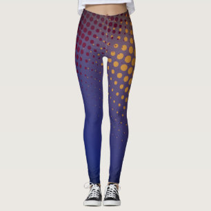 Leggings Guêtres tramées de bande dessinée de Femme-styl
