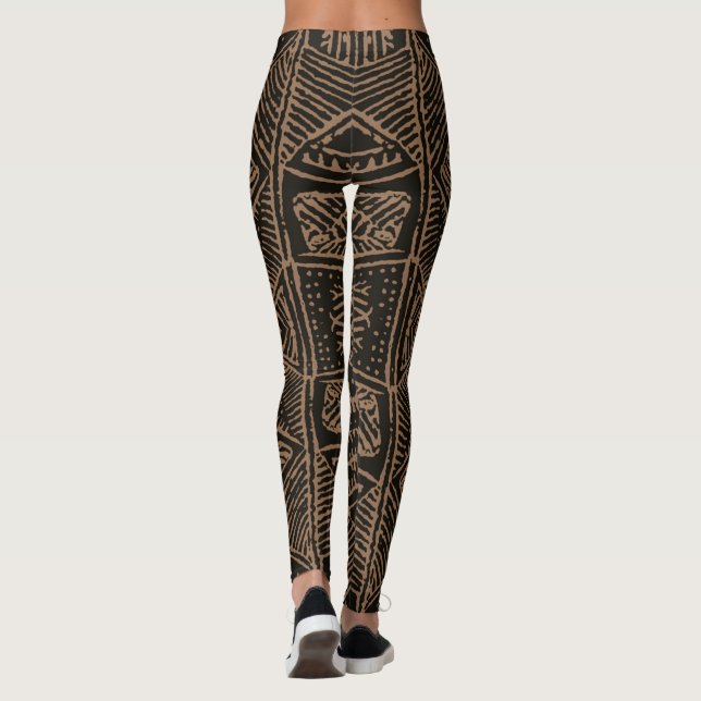 Leggings Guêtres tribales de Vibe (Dos)