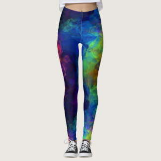 Leggings Guêtres Trippy psychédéliques EDM de festival de