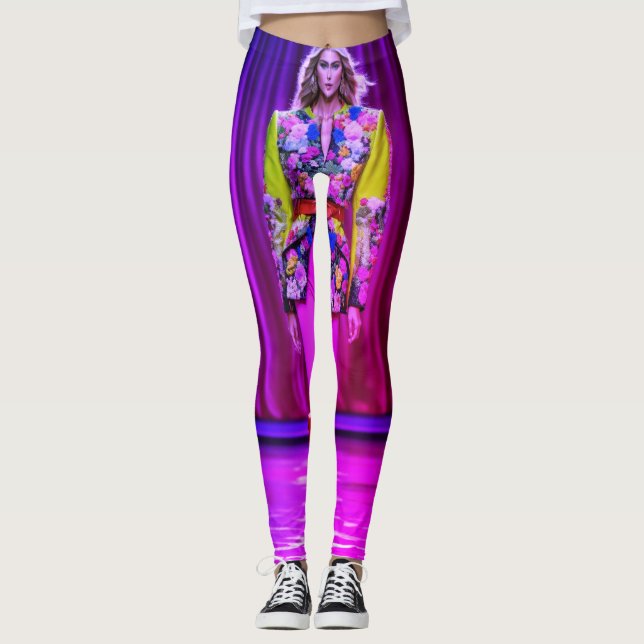 Leggings Guide ultime de tendance des jambes des femmes (Devant)