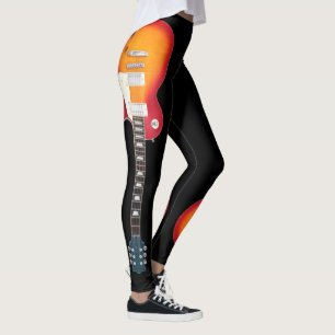 LEGGINGS GUITARE ÉLECTRIQUE SUNBURST INVERSÉE