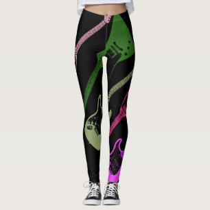 Leggings Guitare rock des années 80