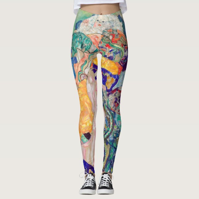 Leggings Gustav Klimt - Bébé / Berceau (Devant)