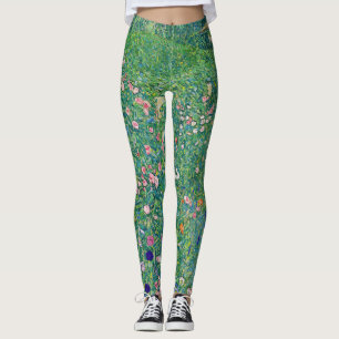 Leggings Gustav Klimt - Paysage de jardin italien