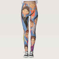 Gymnastique coloré cadeau motif