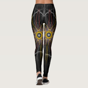 Leggings Habillement d'impression abstrait inspiré par Drea
