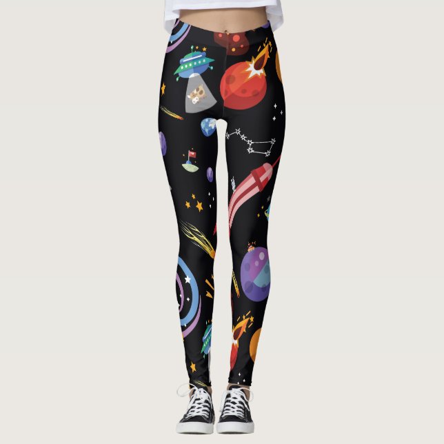 Leggings Habillement Spacé - Vêtement Espace (Devant)