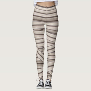 Leggings Halloween des tripes de momie