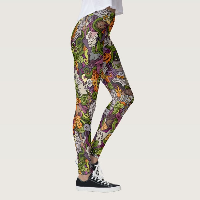 Leggings Halloween épouvantables (Droite)