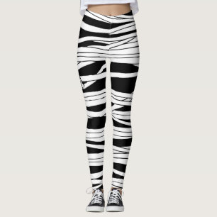 Leggings Halloween Film d'horreur Mummy Bandages