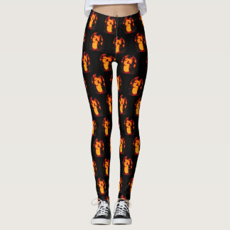 Leggings Halloween Halloween éffrayant