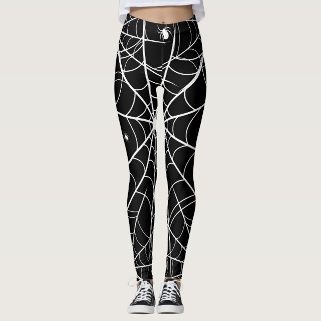 Leggings Halloween Spider Web (Devant)