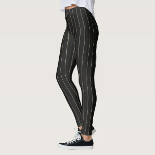 Leggings HAMbyWG - guêtres - rayures noires de Pin