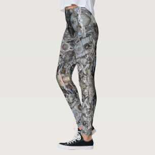 Leggings HAMbyWG - Légendes - Motif de pièces automobiles