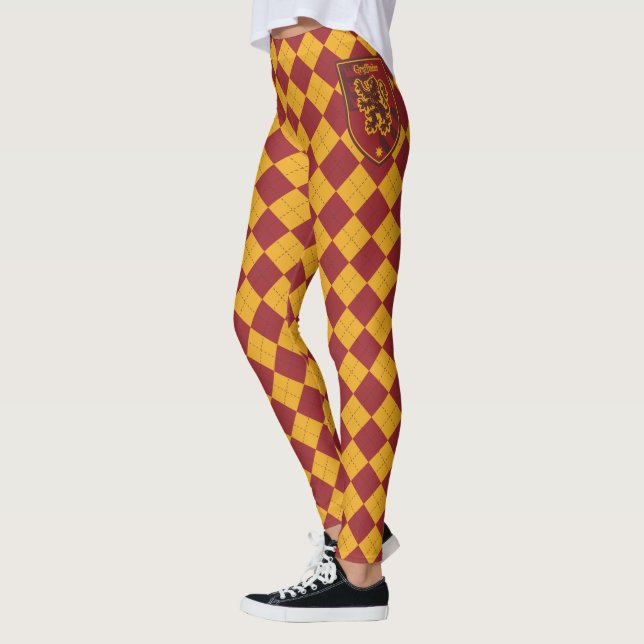 Leggings Harry Potter | Gryffindor House Pride Crest (Gauche)