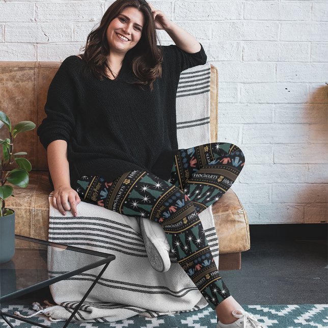 Leggings HARRY POTTER™ Motif de sueur de vacances (Person wearing leggings)