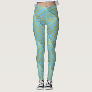 Leggings Herald de la Renaissance médiévale Lion Leopard Me