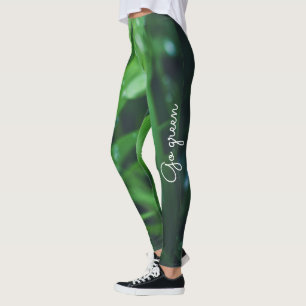 Leggings Herbe verte