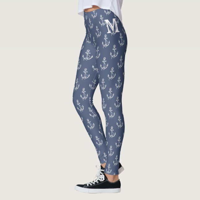 Leggings Heure d'été Monogramme Océan (Gauche)
