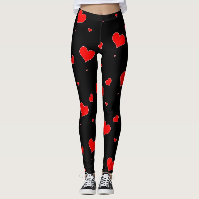 Leggings Heureuse Sainte-Valentin (Devant)
