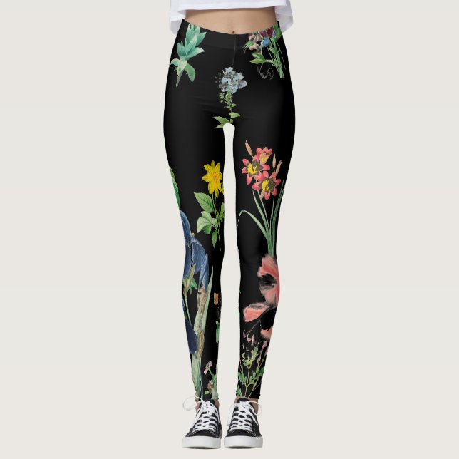 LEGGINGS HEUREUX GRAINES IMPRIMÉES (Devant)