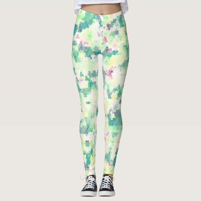 Leggings Hexagon lumineux (Devant)