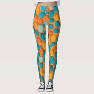 Leggings Hexagon moderne