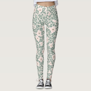 Leggings Hippie Boho Floral