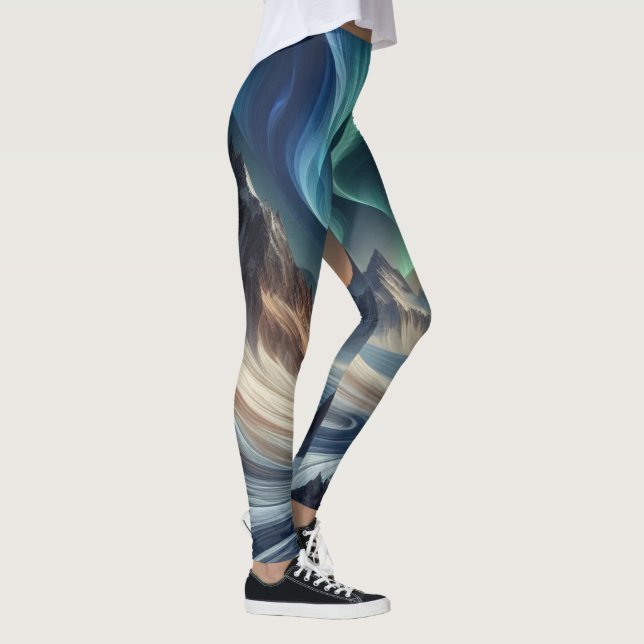 Leggings Hiver Aurora Yoga (Droite)
