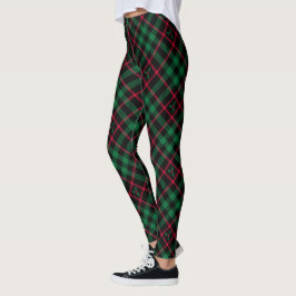 Leggings Holly Plaid le Motif de Noël