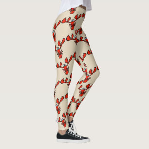 Leggings Homard, écrevisse, écrevisses