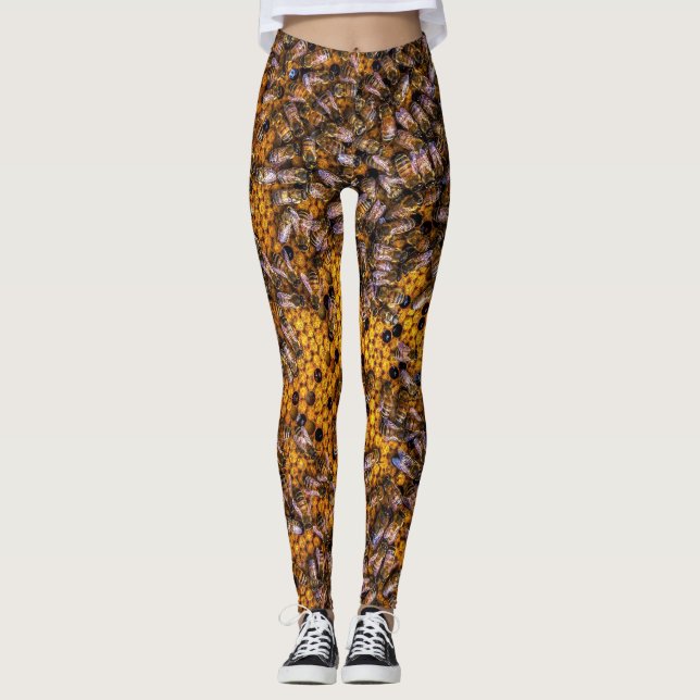 LEGGINGS HONEY BEES (Devant)