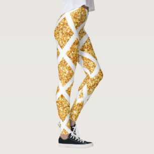 Leggings Honeypeb Gold Parties scintillant Boho Collection 
