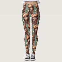 Leggings-Hose-Liebhaber der klassischen Pilzkunst