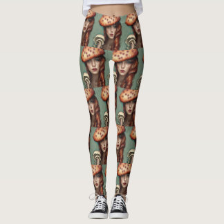 Leggings-Hose-Liebhaber der klassischen Pilzkunst Leggings