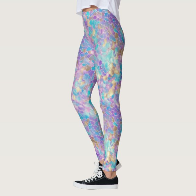 Leggings Huile holographique (Gauche)