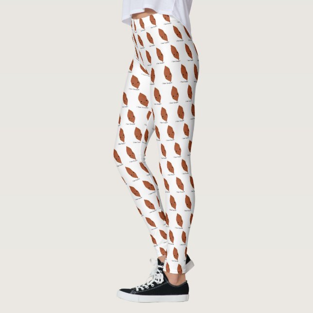 Leggings I Yam Sweet Cute kawaii Sweet Potato (Gauche)