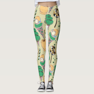 Leggings Ice cream pattern   Lollies pattern   lollipop 25