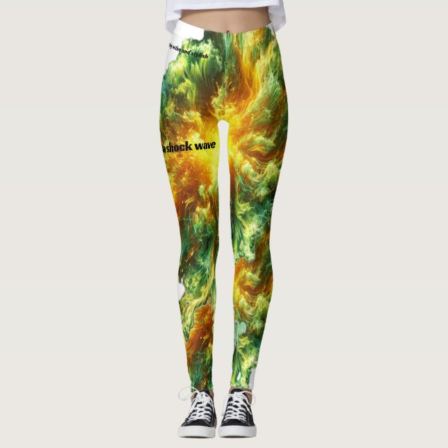 Leggings Idéal pour ceux qui aiment rester actifs et stylés (Devant)