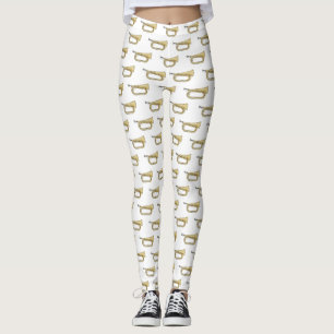 Leggings Illustration de dessin animé Bugle