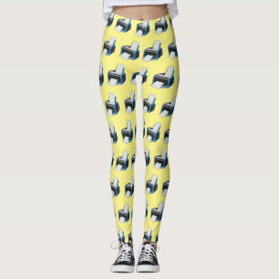 Leggings Illustration de dessin d'imprimante
