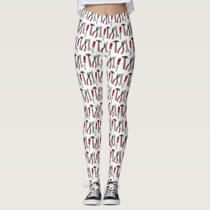 Leggings Illustration des outils de menuiserie