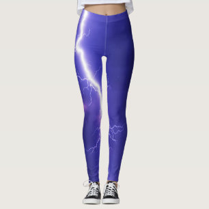 Leggings im blauen Nachthimmel-Stil