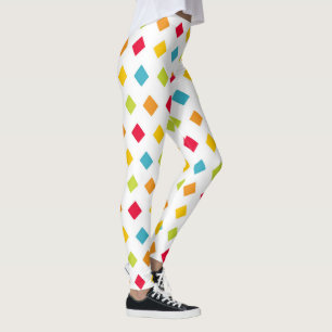 Leggings im Diamantstil