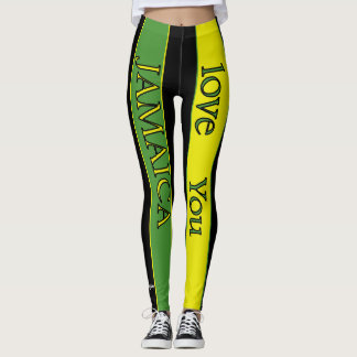 Leggings im jamaikanischen Stil