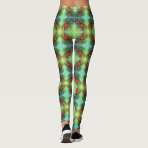 Leggings im nördlichen Kardinal