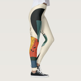 Leggings im Picasso-Stil
