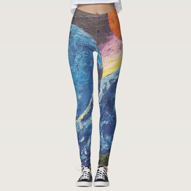 Leggings Imagen de mi obra Horizonte (Devant)