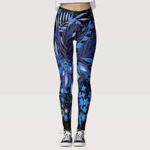 Leggings Imaginaire floral Midnight Blue