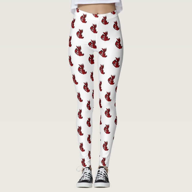Leggings Imp rouge (Devant)